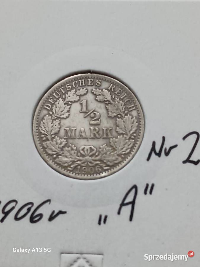 12 Marki Prusy 1906 r 2 mennica A