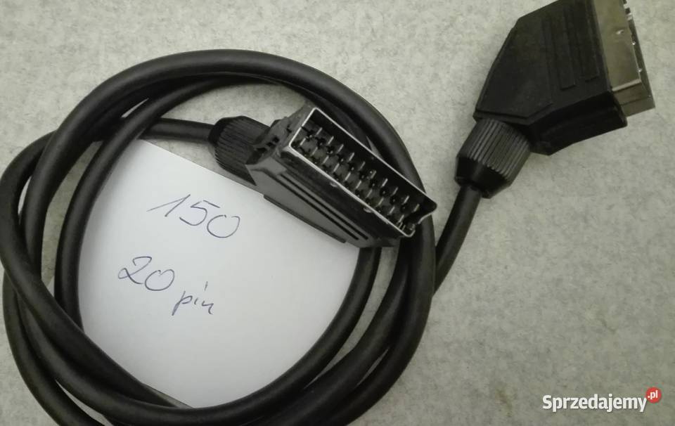 Kabel Euro SCART Euro SCART Euro 4 x RCA cinch Bielsko-Biała sprzedam