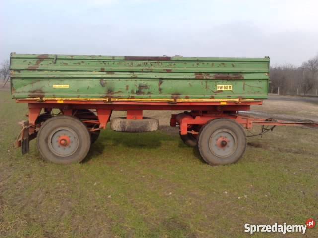 Przyczepa rolnicza IFA HW HL 6011 wielkopolskie Ostrowite