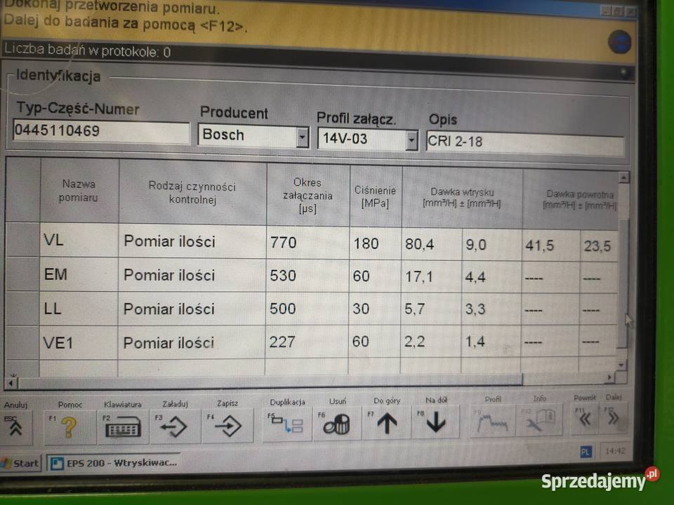 Eps 200 A przerobiony na Eps 205 stół probierczy Bielsko-Biała sprzedam