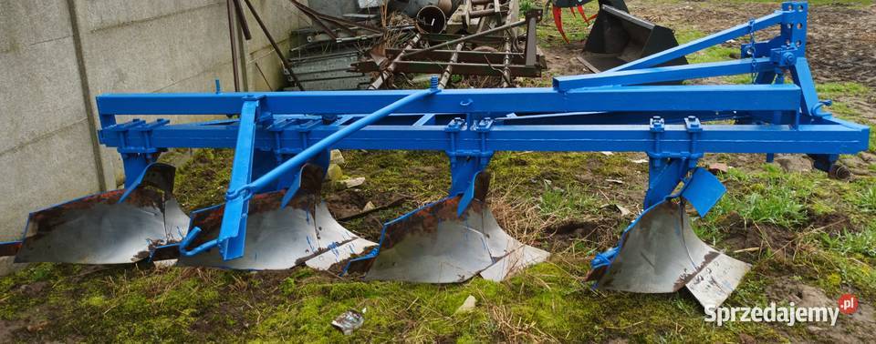 Pług zagonowy fortschritt 4 skibowy nieuszkodzony wielkopolskie Ostroróg