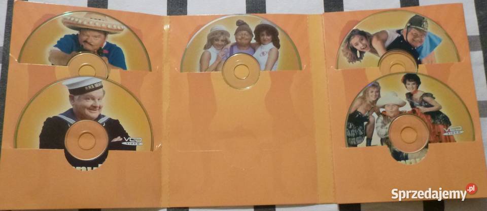 5 x VCD filmy Benny Hill 10 odcinków mazowieckie Warszawa