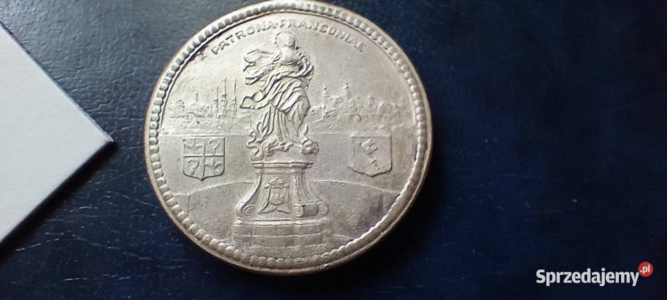 Stare monety Medal Biskup Wurzburga 244 Numizmatyka podkarpackie Lesko