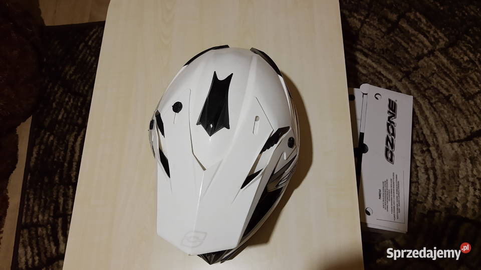 Kask Motocross Enduro Ozone Gogle Ozone Rozmiar XL małopolskie Zalasowa sprzedam