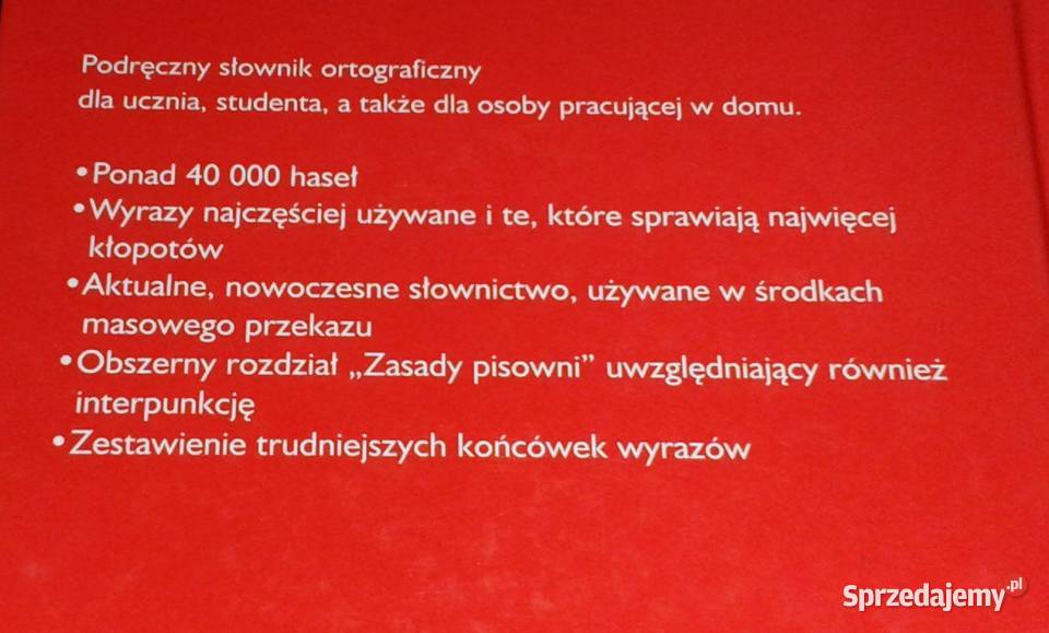 Podręczny słownik ortograficzny Zygmunt Saloni