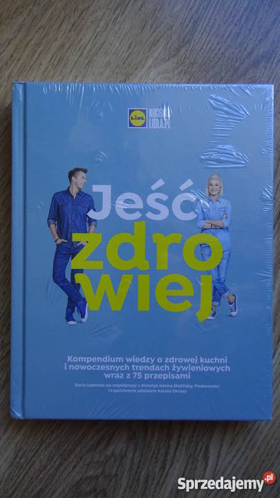 Książka LIDL Jeść zdrowiej w super pomorskie Sopot sprzedam