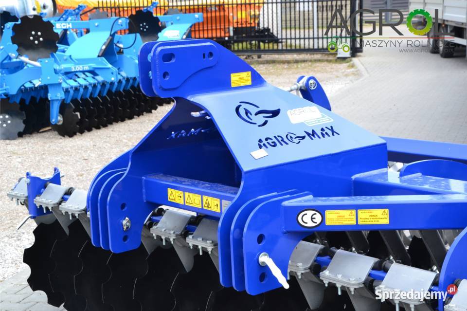 Brona talerzowa 3m agregat talerzowy Agro fi560 Mława