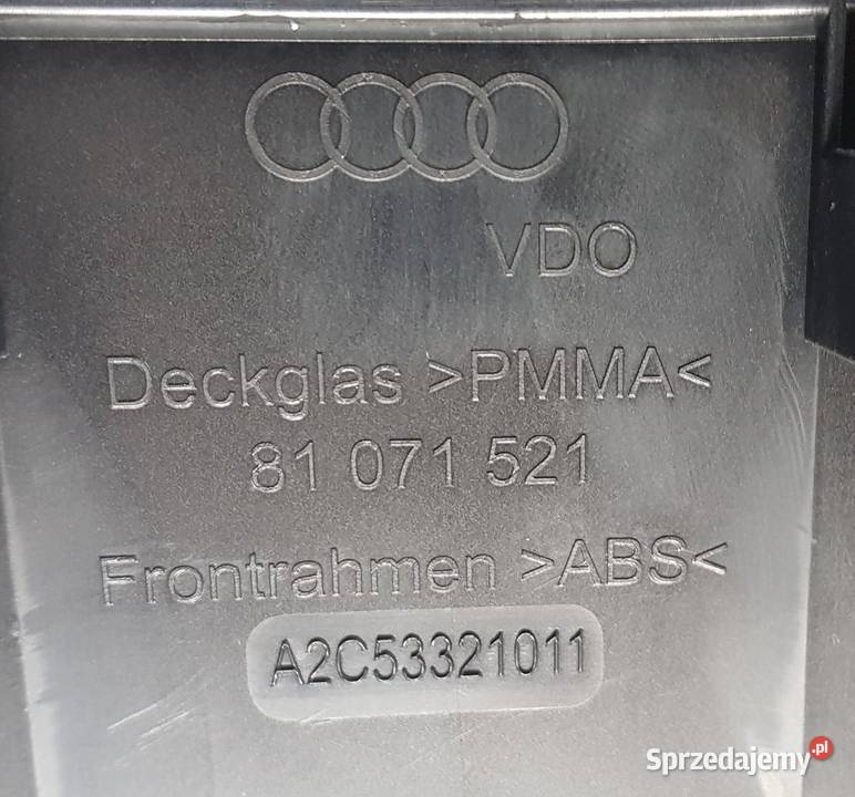 Licznik Zegary EUROPA AUDI A3 8P Lift Radom