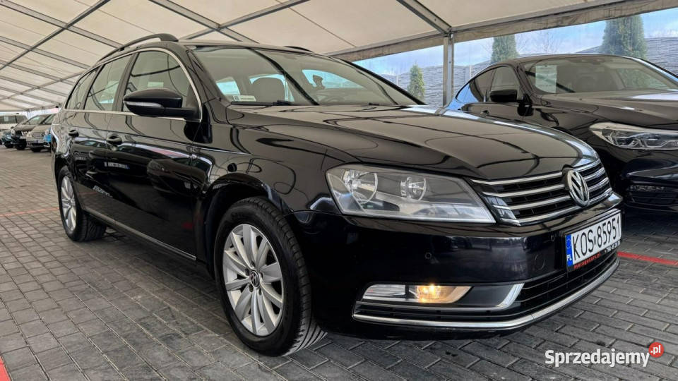 Volkswagen Passat Volkswagen Passat B7 20102014 czarny łódzkie Zduńska Wola