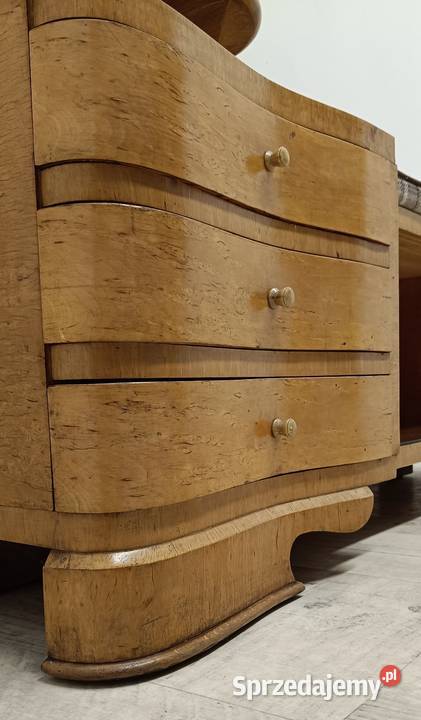 stara szafka na buty drewniana siedzisko pufa do Radomsko