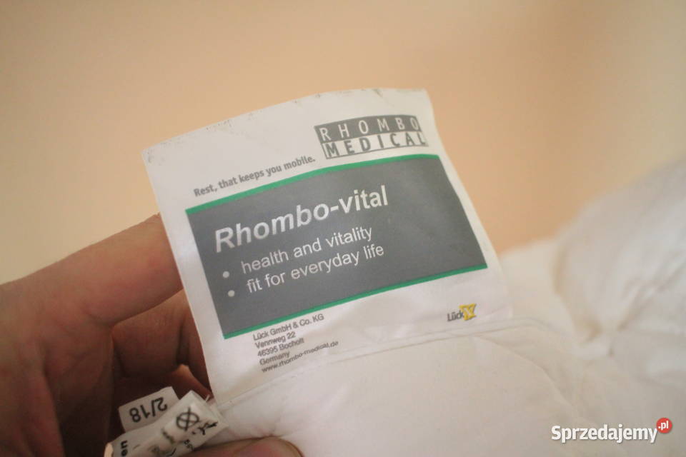 Poduszka RhomboVital 75x75 wiele sztuk śląskie Pszczyna