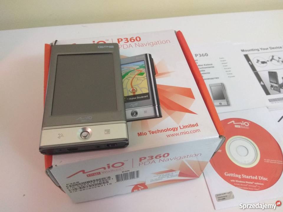 Palmptop Mio P360 GPS nawigacja prezent Skierniewice