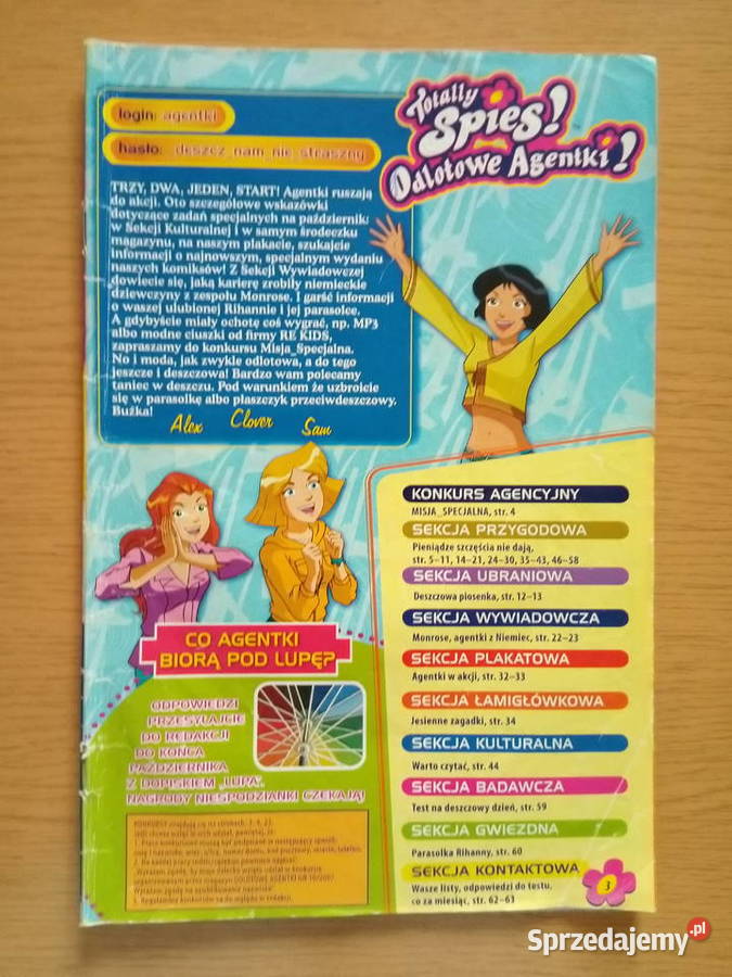 Komiks Odlotowe Agentki Komiksy śląskie Dąbrowa Górnicza