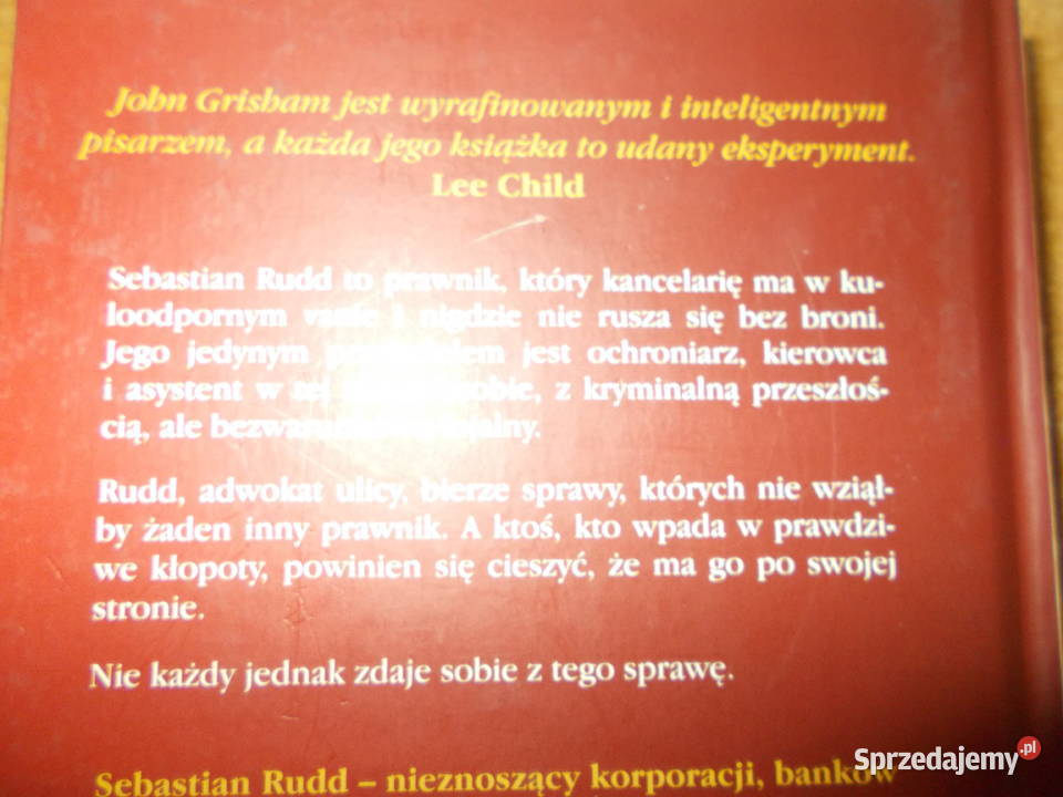 John Grisham Samotny wilk Rok wydania 2016 Głubczyce