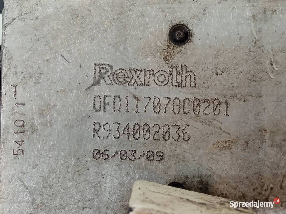 ROZDZIELACZ HYDRAULICZNY ŚMIECIARKA REXROTH świętokrzyskie sprzedam