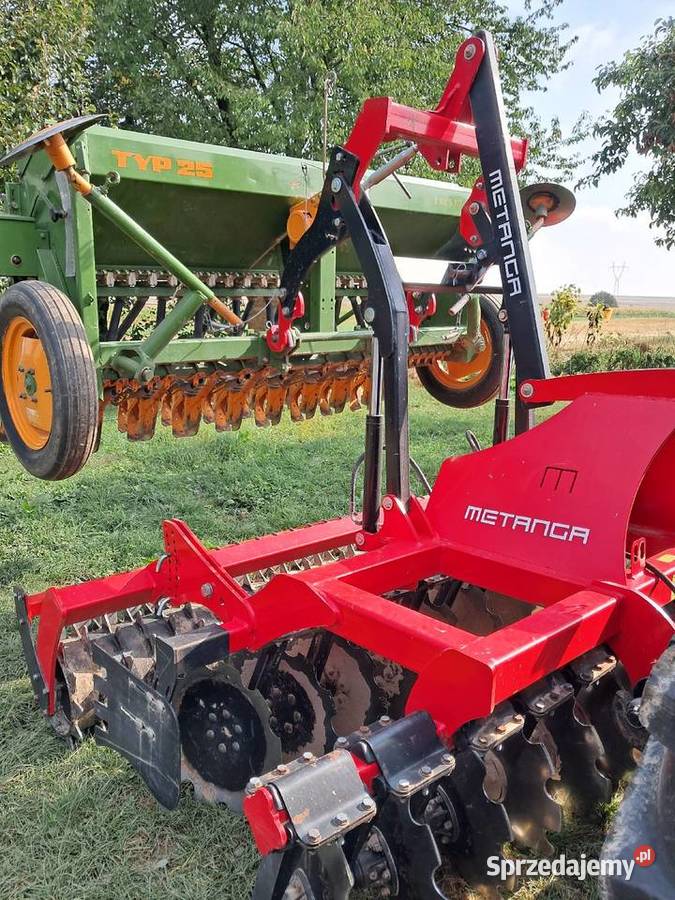 Zestaw siewny 25m agregat talerzowy siewnik nieuszkodzony Lublin