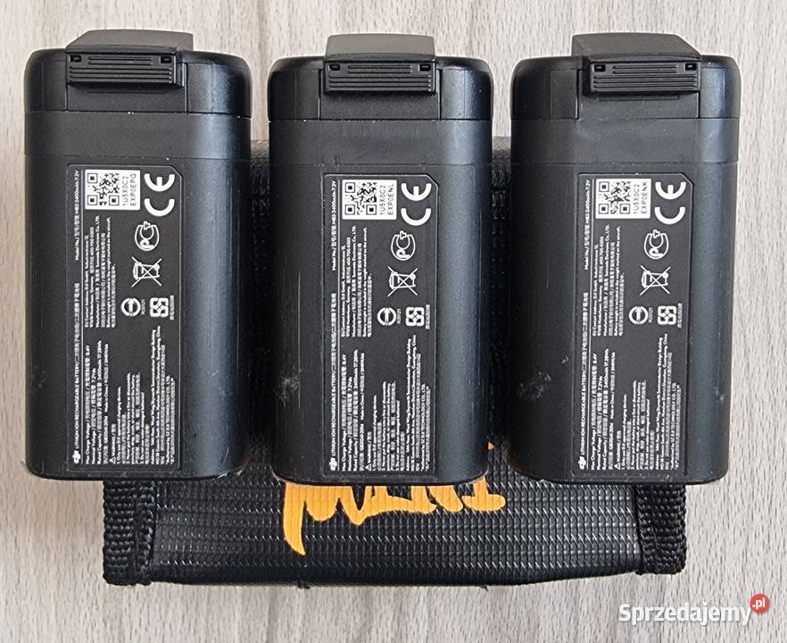 3 x ORYGINALNA Bateria Akumulator Dron DJI Mavic Sosnowiec sprzedam
