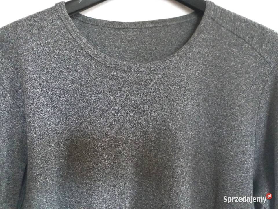 koszulka Długi Rękaw SZARY Longsleeve r XL2XL Topy i koszulki Białystok