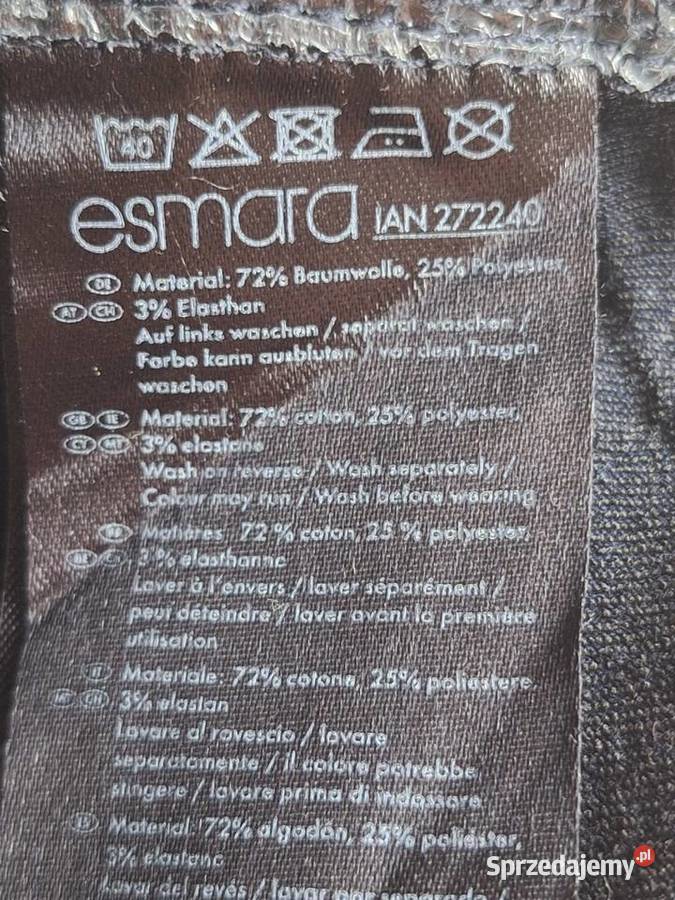 Szorty damskie z wysokim stanem r M Darłowo