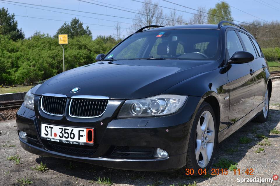Czarne BMW e91 z Niemiec 4/5 lubuskie