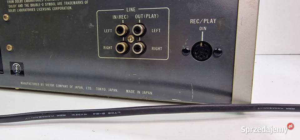 JVC KD X1 KDX1 dwukasetowy magnetofon deck wielkopolskie
