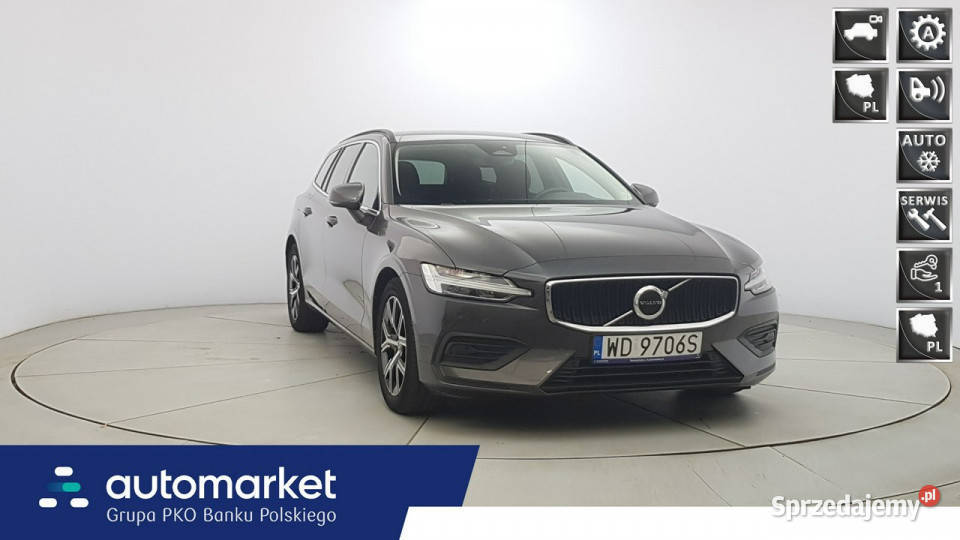 Volvo V60 B4 D Core Z Polskiego Salonu Faktura czujnik parkowania