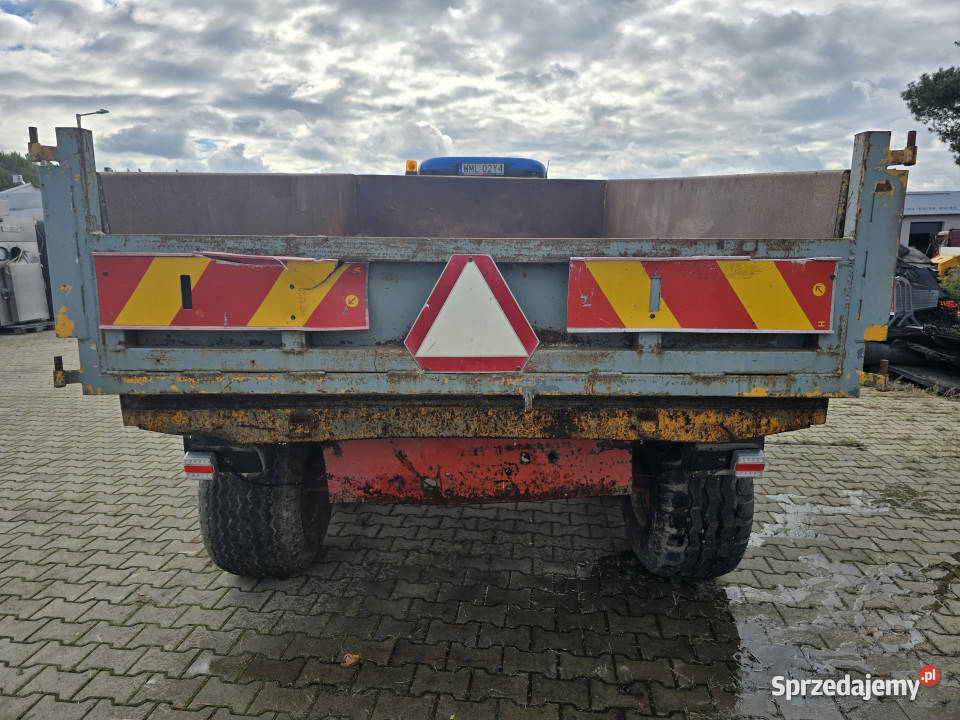 Przyczepa wywrotka MORE MASKINER T041k 10 ton Maszyny rolnicze Rudolfowo