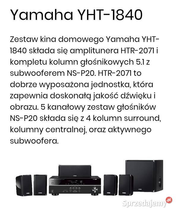 Kino domowe YAMAHA dolnośląskie Wrocław