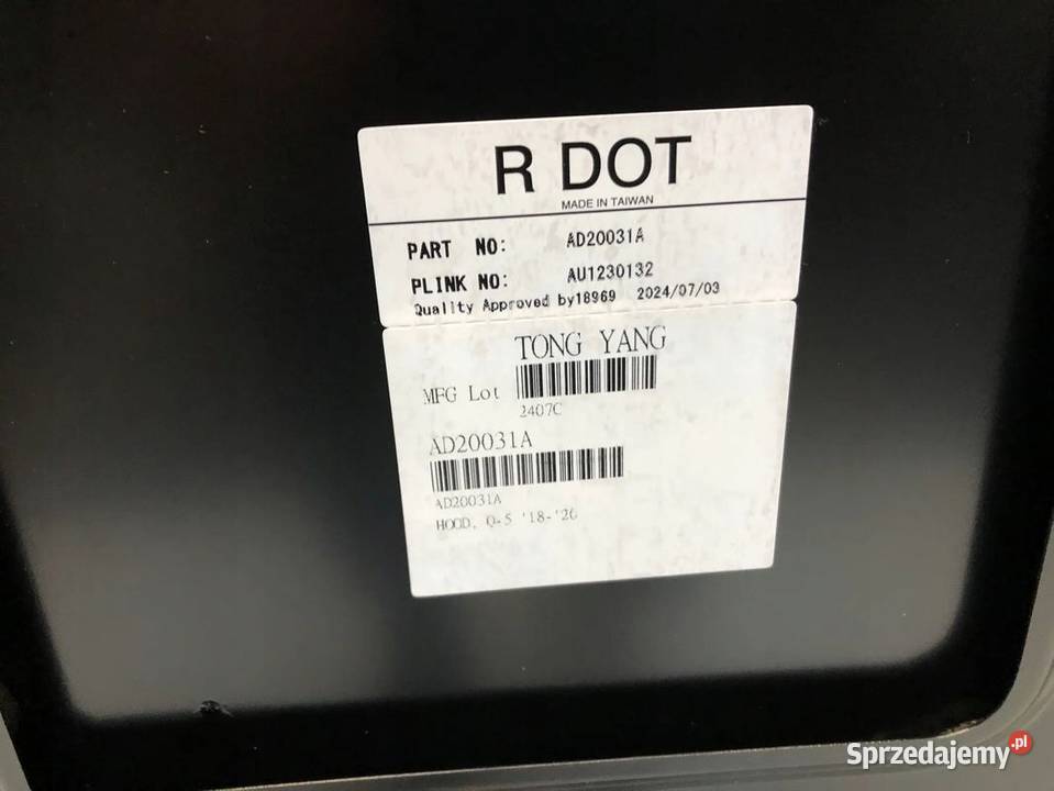 AUDI Q5 II FY 20172021 MASKA POKRYWA SILNIKA sprzedam
