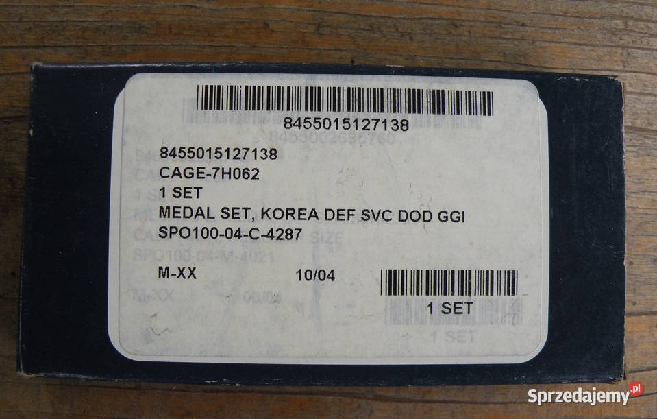 Medal Us Army Korea defense service dolnośląskie Wrocław sprzedam