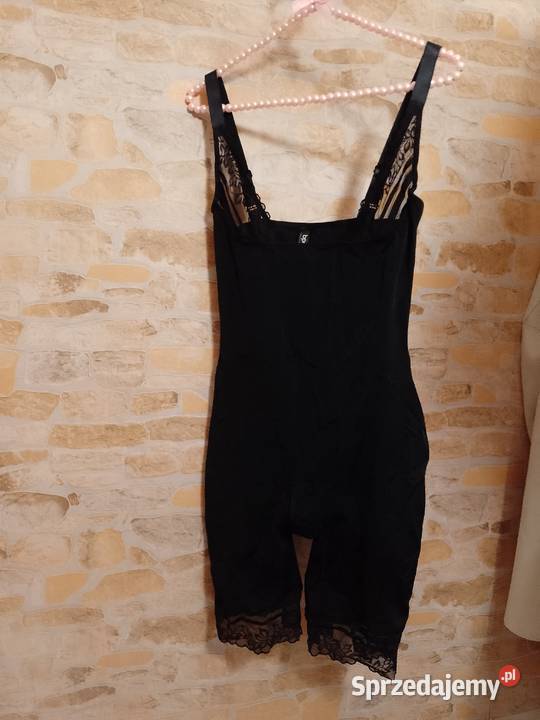 463XL bpc Bonprix Ekskluzywny czarny kombinezon Kraków