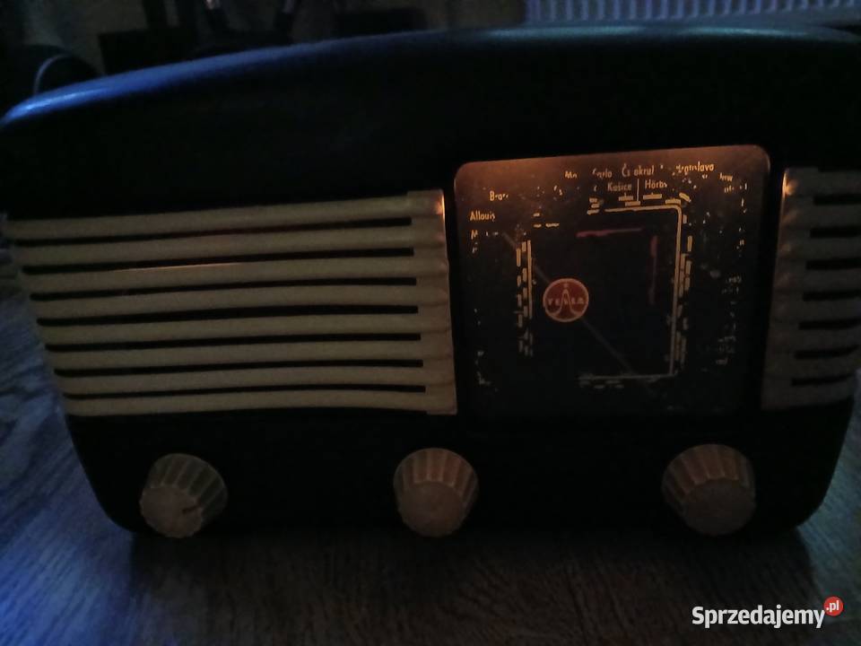 Stare radio lampowe firmy Tesla Talizman Kraków
