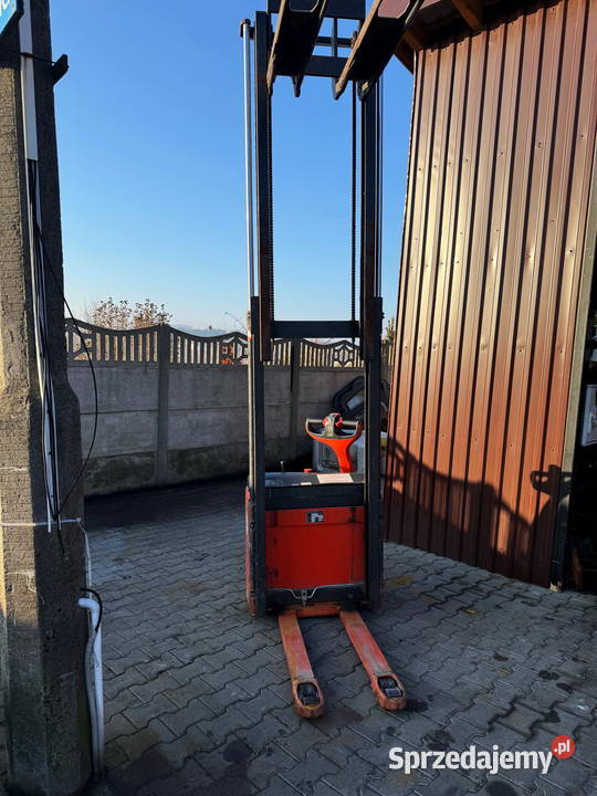 wózek paletowy LINDE L10 podnoszenie 290m maszt Działoszyn sprzedam