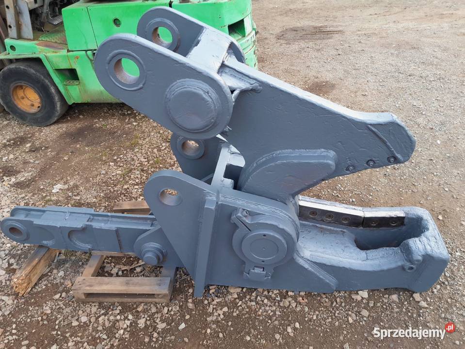 Nożyce szczęka kajman do cięcia złomu stali Maków Podhalański sprzedam