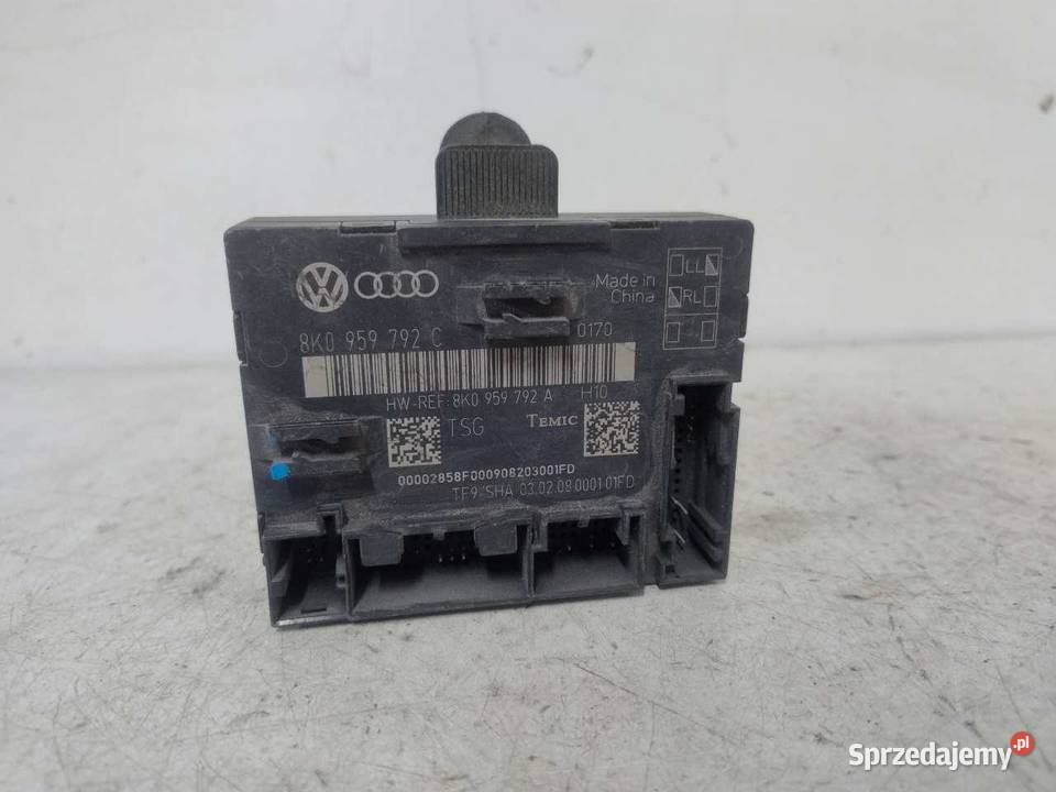 MODUŁ STEROWNIK DRZWI AUDI A4 B8 A5 8K0959792C