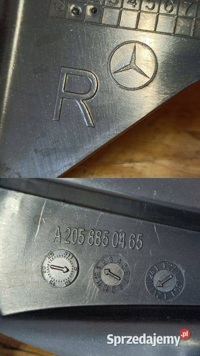MERCEDES W205 ŚLIZG MOCOWANIE ZDERZAKA Pleszew sprzedam