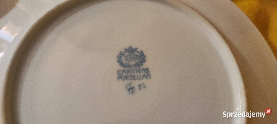 Talerzyki do filiżanki Sorau Carstens biel Wrocław