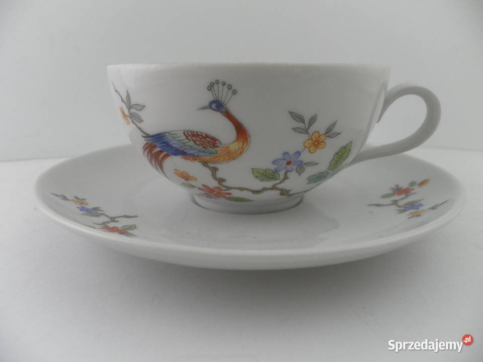 Porcelanowy serwis do kawy 6 osób Seltmann wielokolorowy Legnica