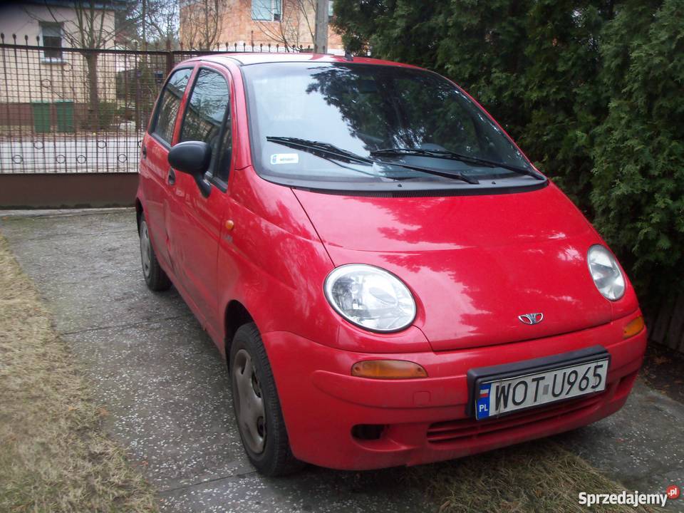 Daewoo Matiz Life 74 przebiegu I właściciel Józefów sprzedam