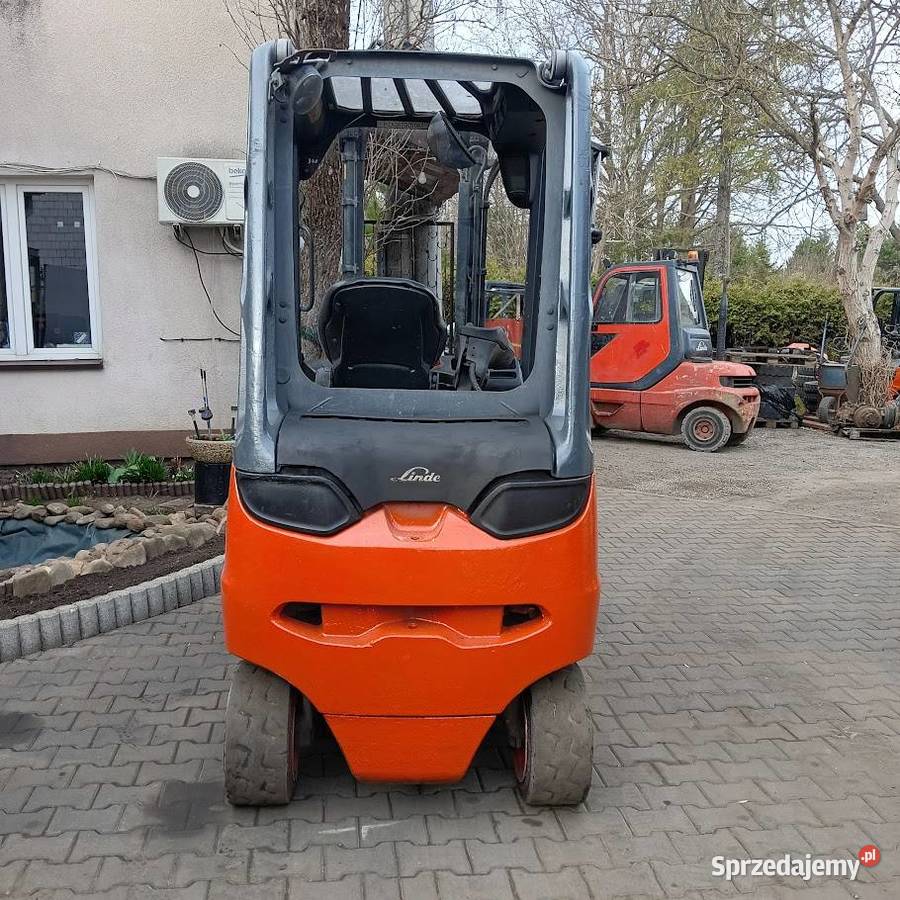 Wózek widłowy Linde E30 elektryczny 3 tony Suchedniów