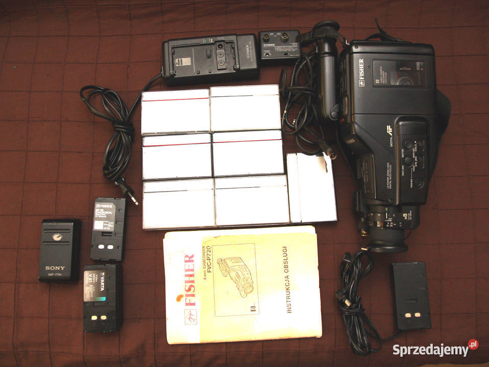 Kamera Video 8 akcesoriami Sosnowiec