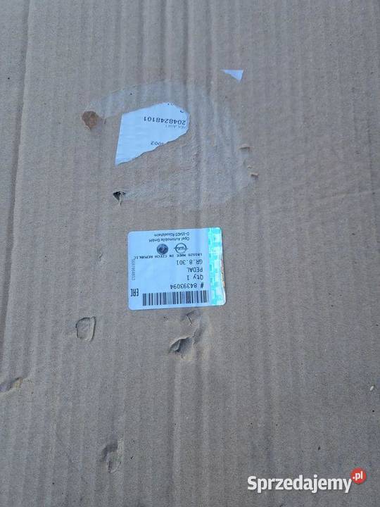 Pedał sprzęgła Opel Insignia B 84393094 osobowe