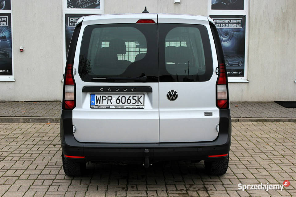 Volkswagen Caddy SalonPL FV23 Hak Lane Assist ABS Sokołów