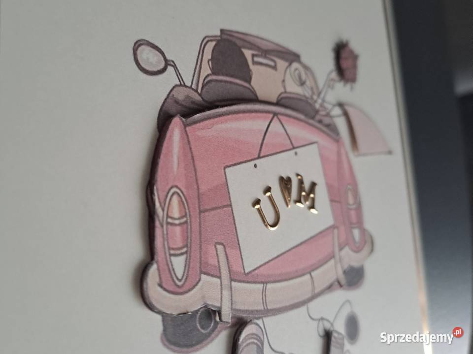 Kartka z okazji ślubu w kopercie śląskie Strzebiń