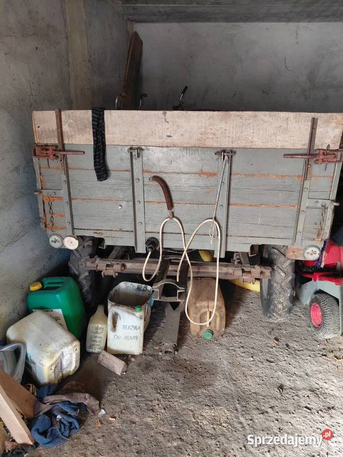 Przyczepka drewniana Olszówka sprzedam