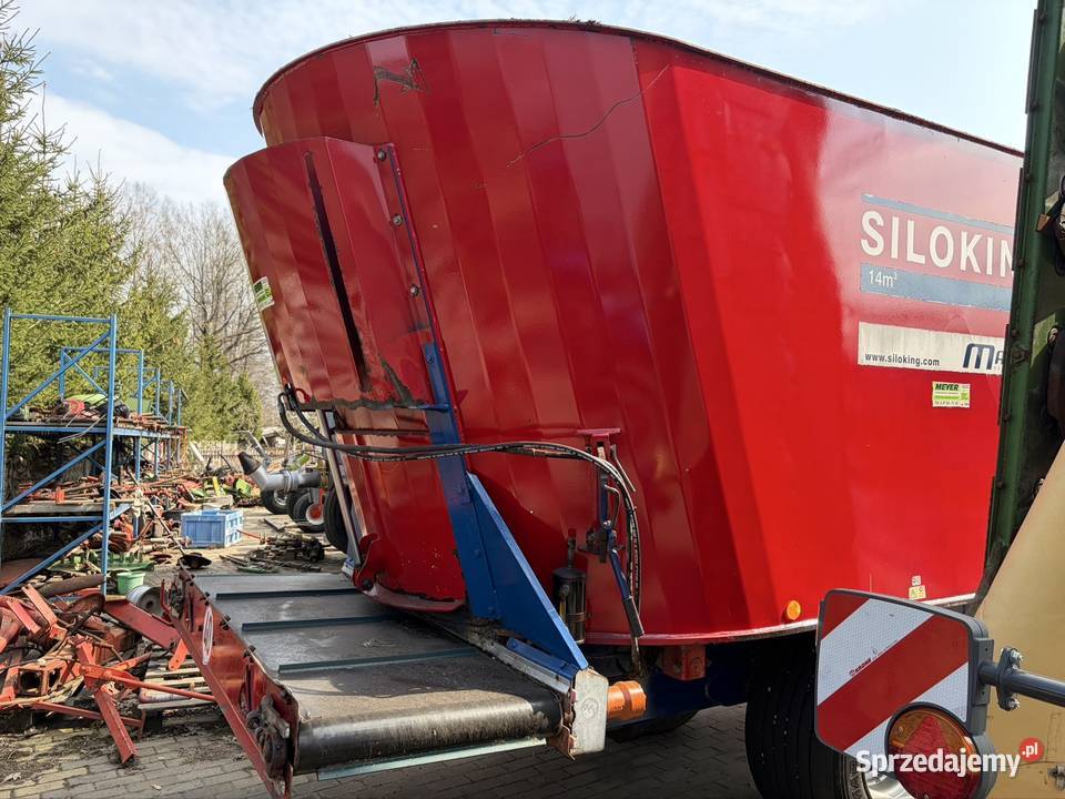Wóz paszowy Siloking Duo 14 m3 paszowóz Kuhn Myszyniec