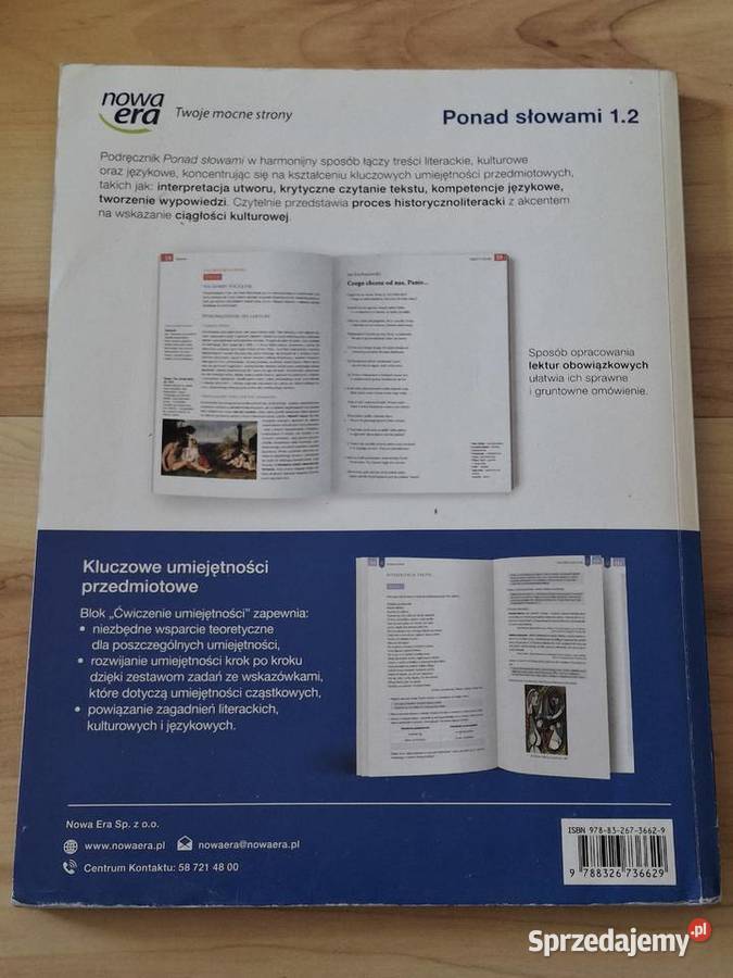 PONAD SŁOWAMI część 2 zakres podstawowy i Podręczniki Siedlce