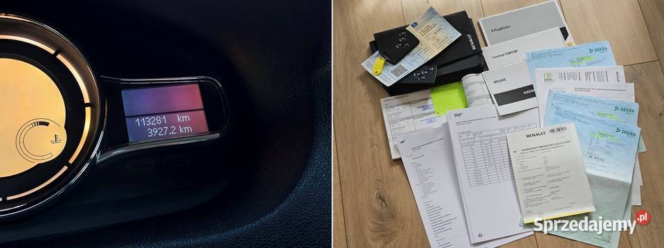Renault Megane III LIFT 12 115 2014 r Zarej Stan garażowany sprzedam