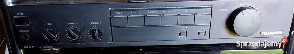 Telefunken ha680 hifi mazowieckie Kadzidło