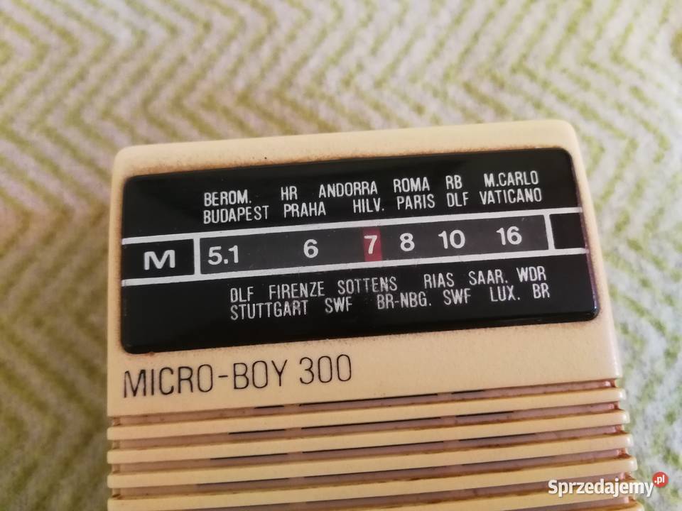 Radio Grundig MicroBoy 300 Vintage PRL Szczecin sprzedam